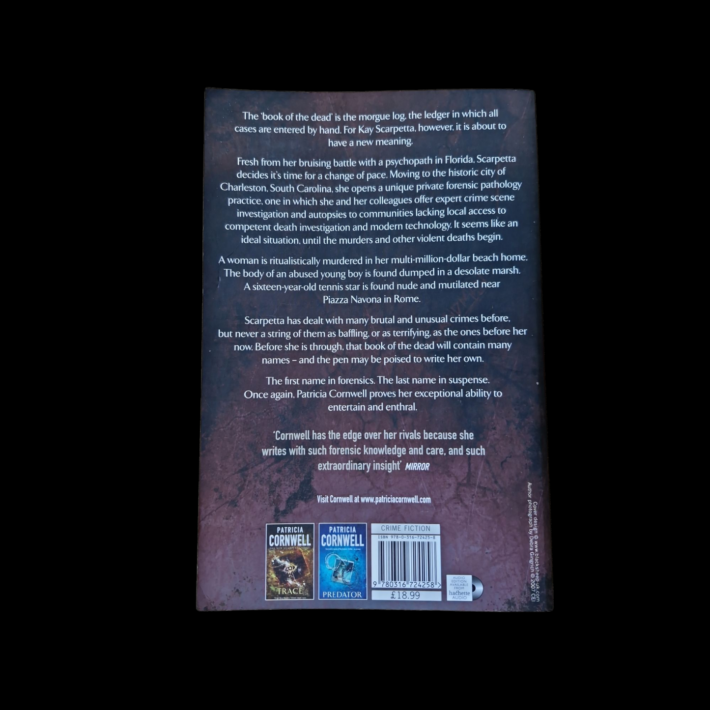 Patricia Cornwell- Book Of The Dead image 2
