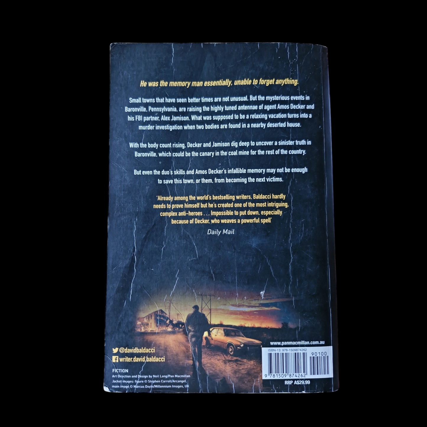 David Baldacci- The Fallen image 2