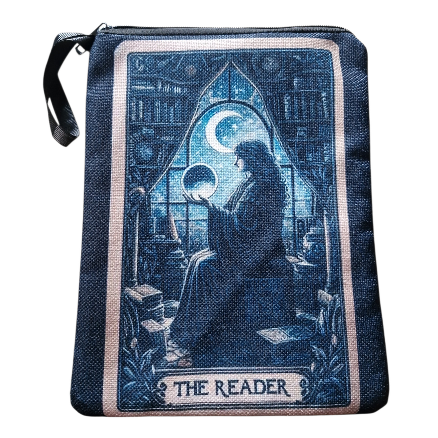 The Reader Moon Book Bag
