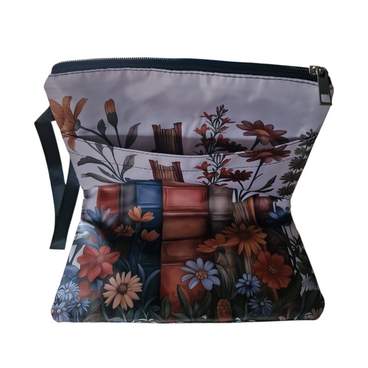 White Book Garden Book Bag