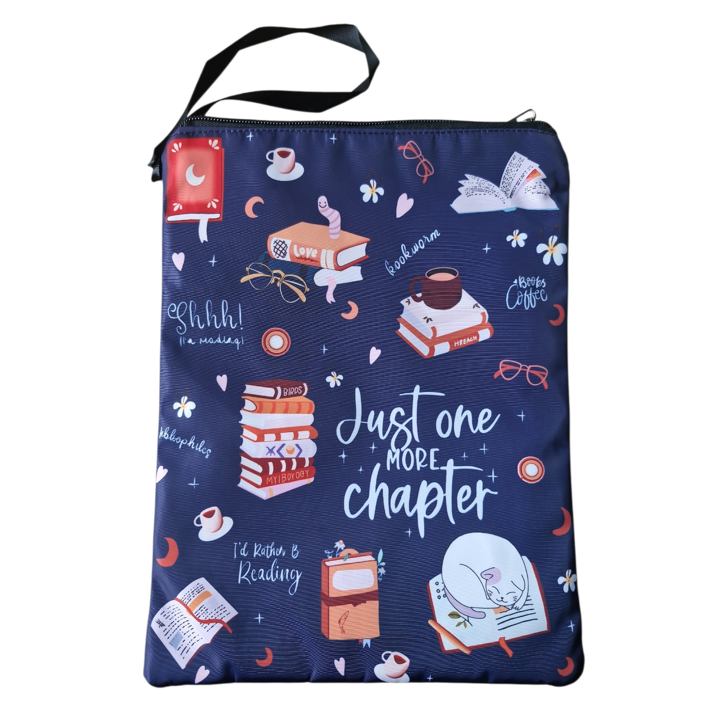 Just One More Chapter Book Bag