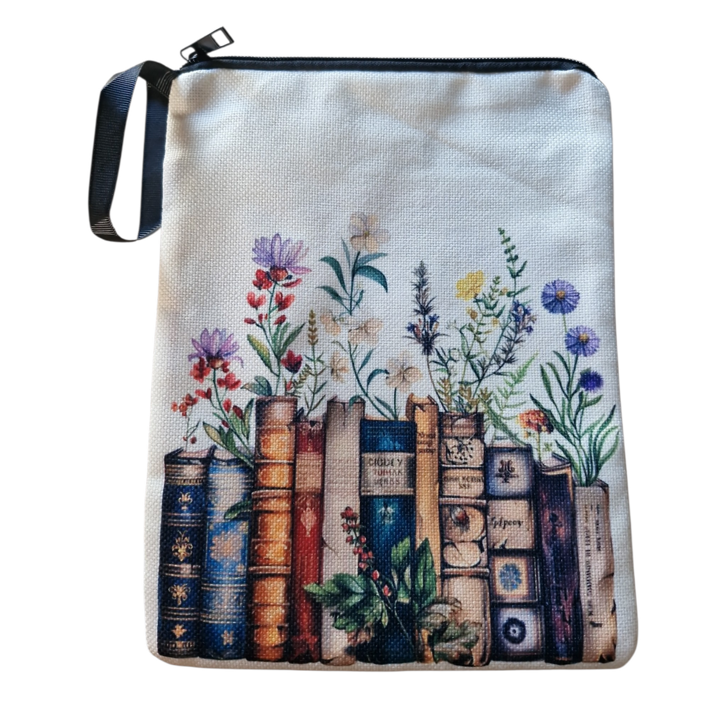 Flower Book Shelf Book Bag