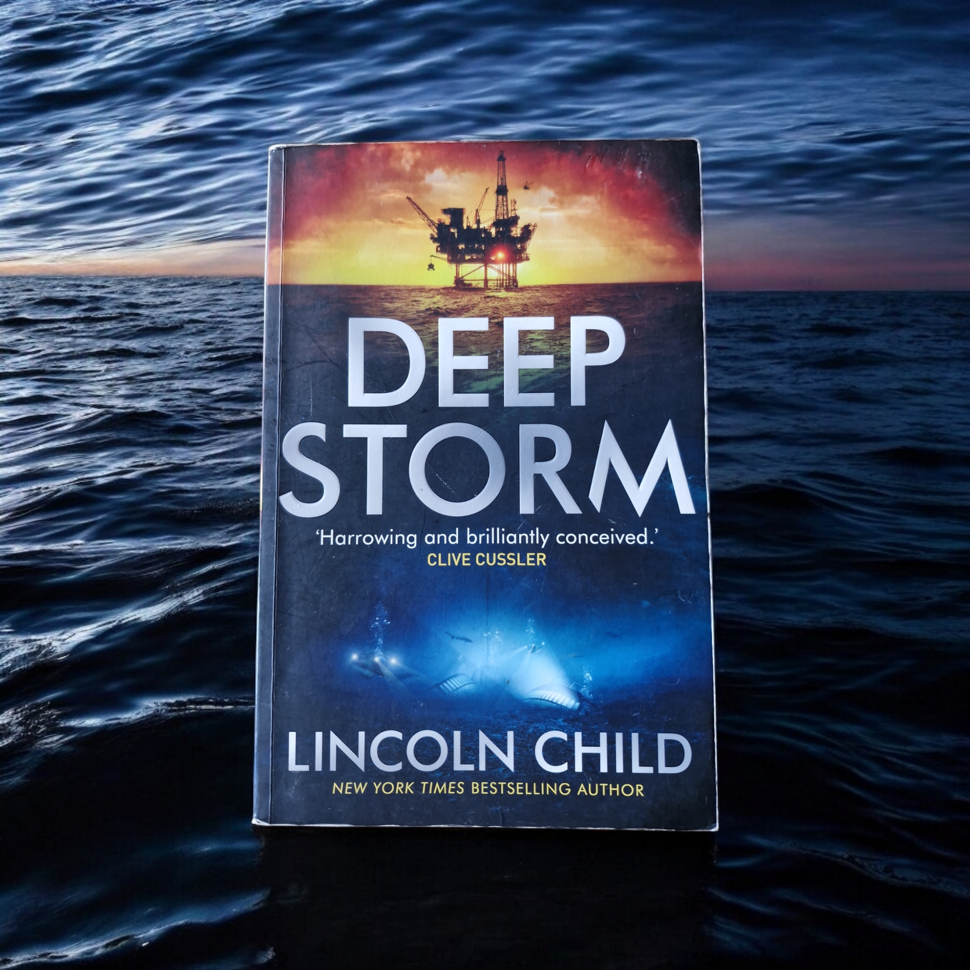 Lincoln Child- Deep Storm image 0