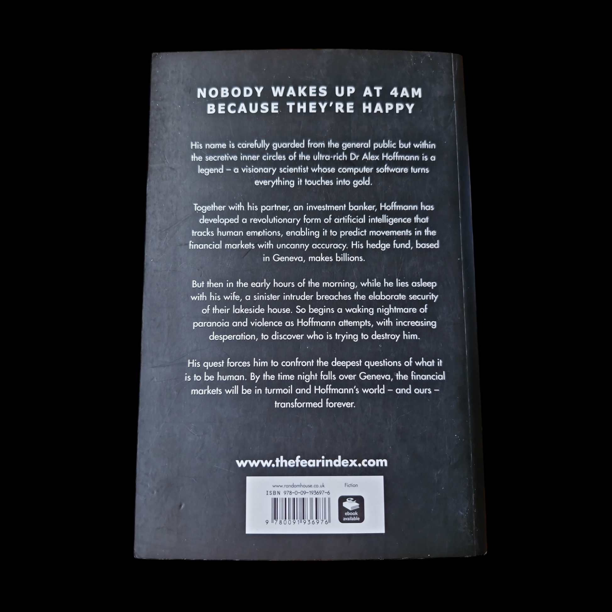 Robert Harris- The Fear Index image 2