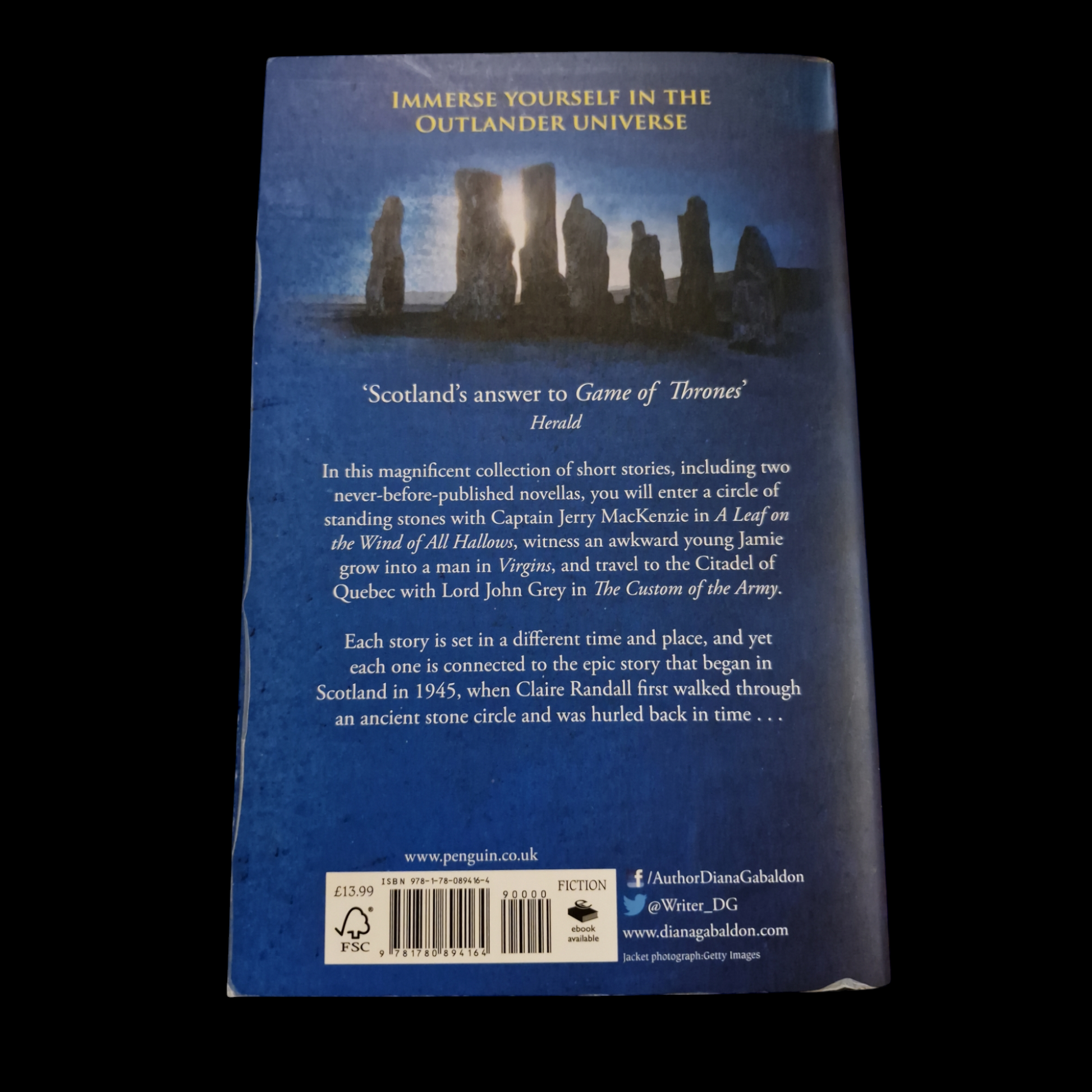 Diana Gabaldon- Seven Stones To Stand Or Fall image 2