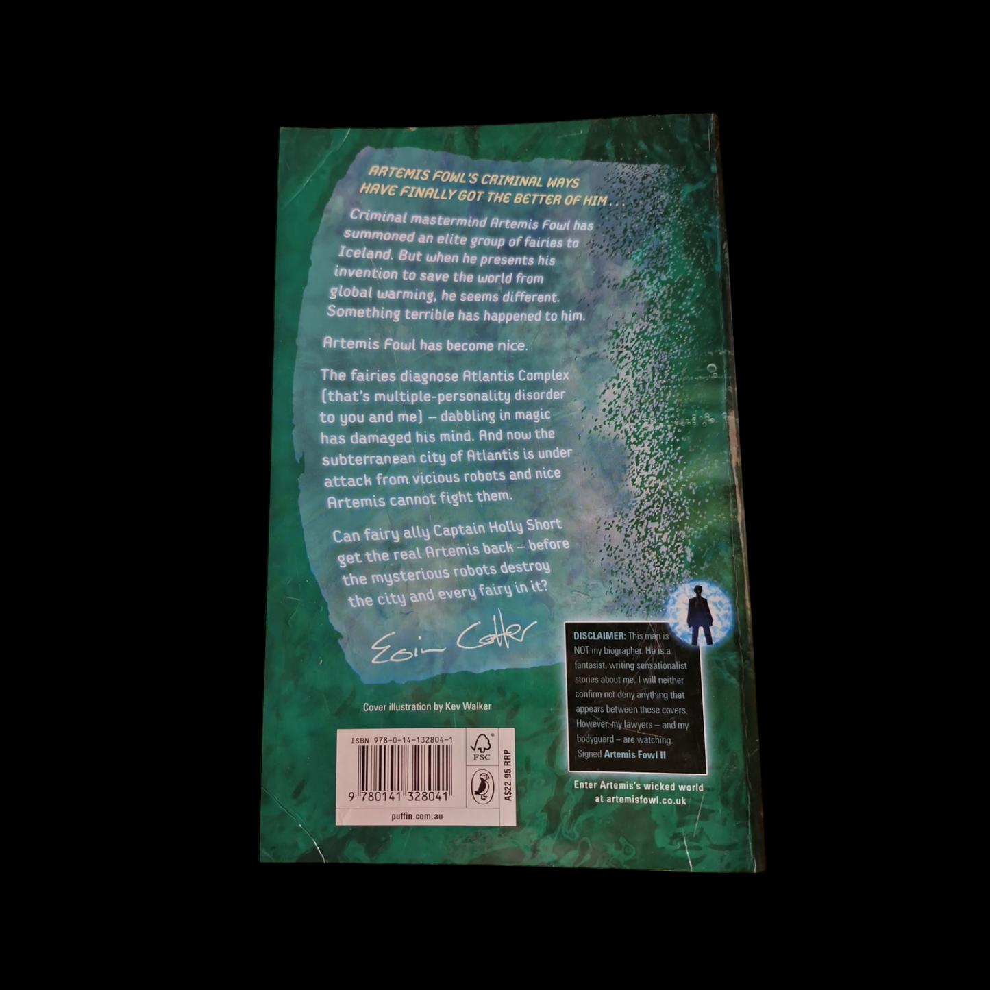 Eoin Colfer- Artemis Fowl And The Atlantis Complex image 2