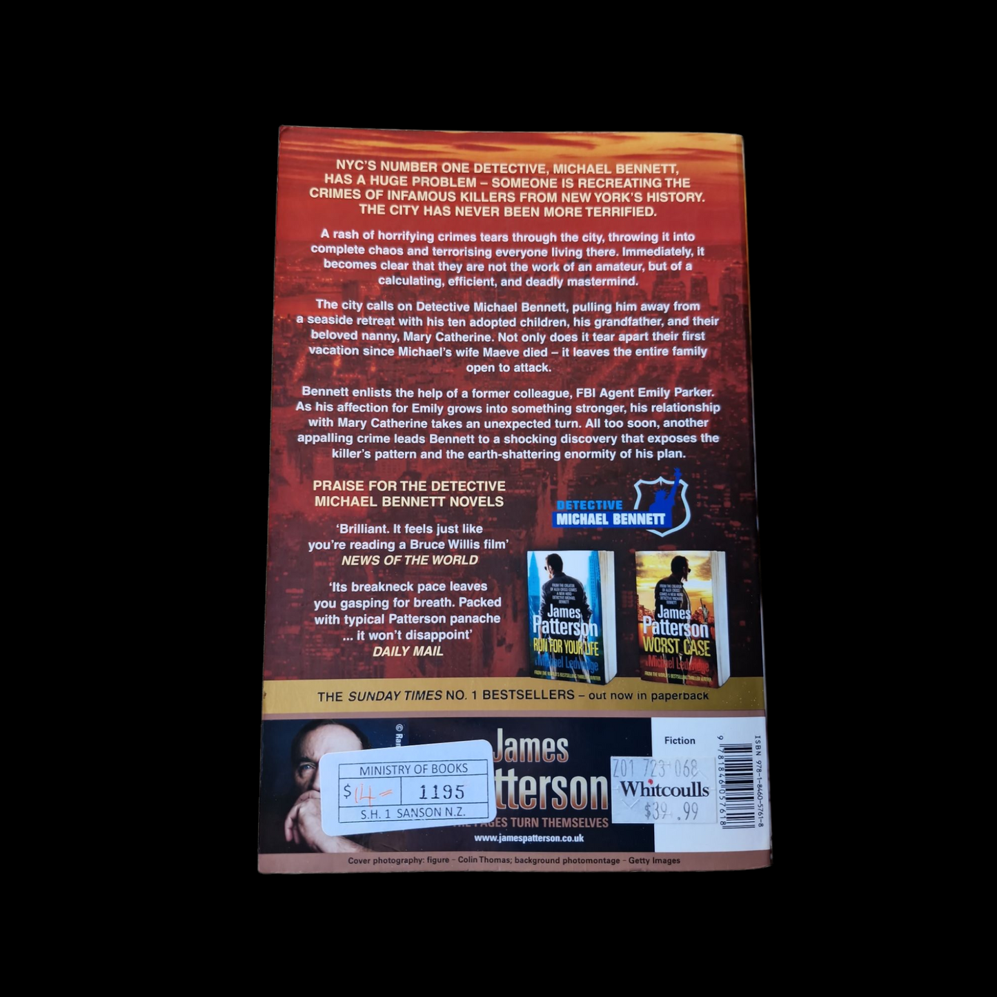 James Patterson- Tick Tock image 2