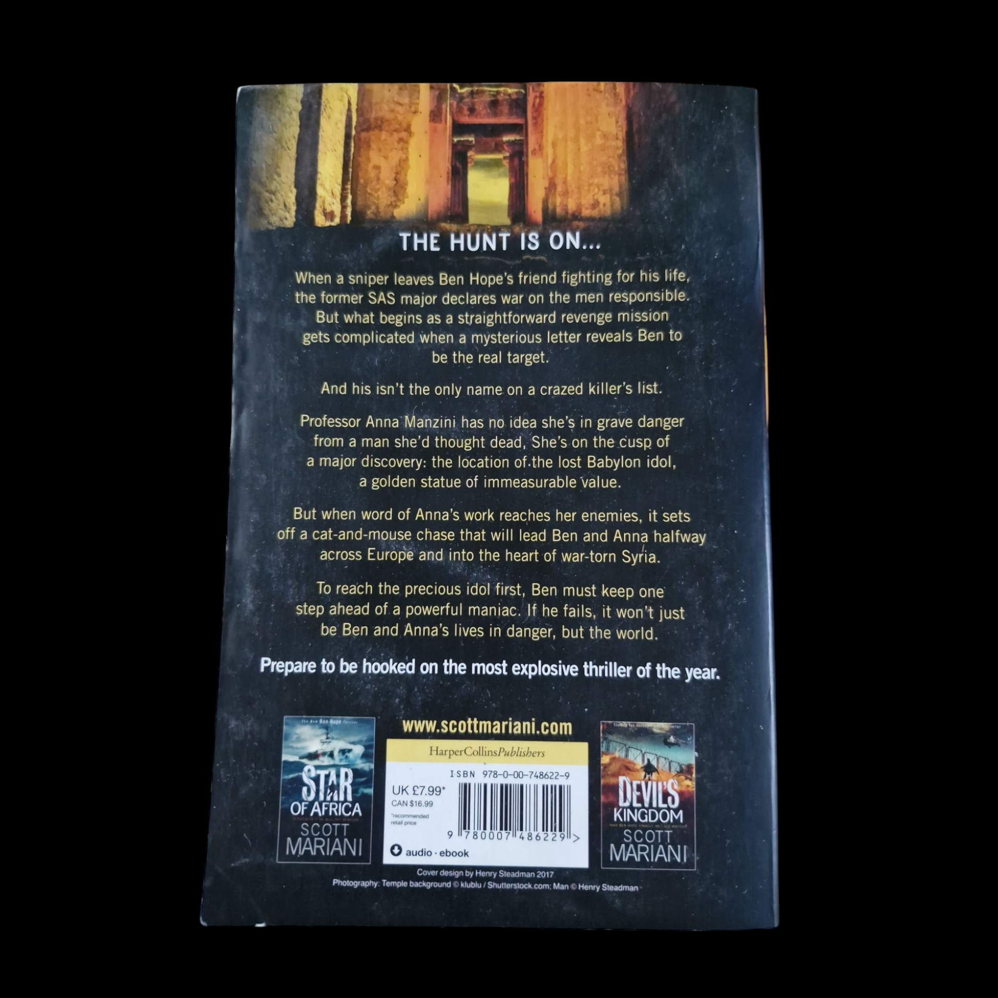 Scott Mariani- The Babylon Idol  image 2