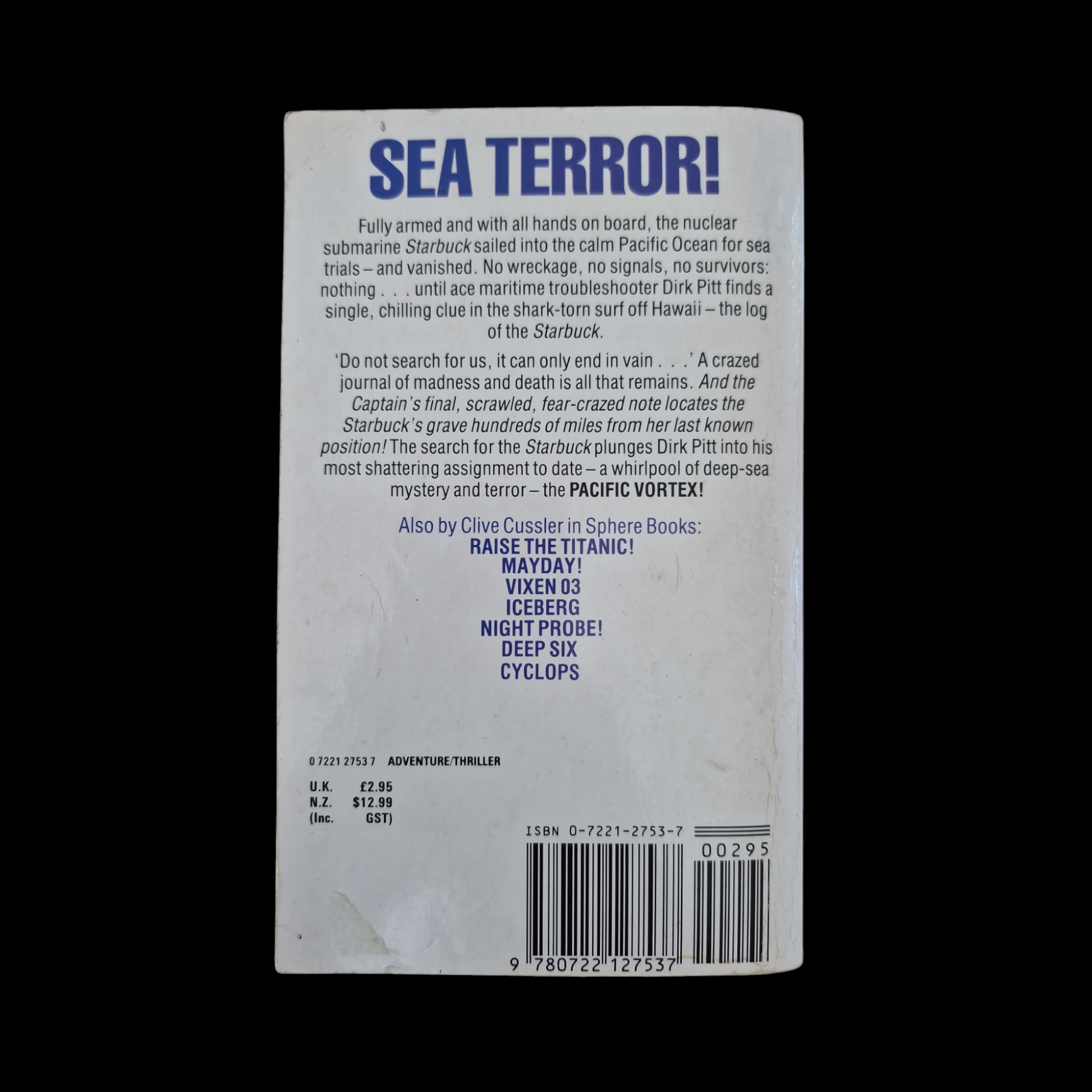 Clive Cussler- Pacific Vortex! image 2