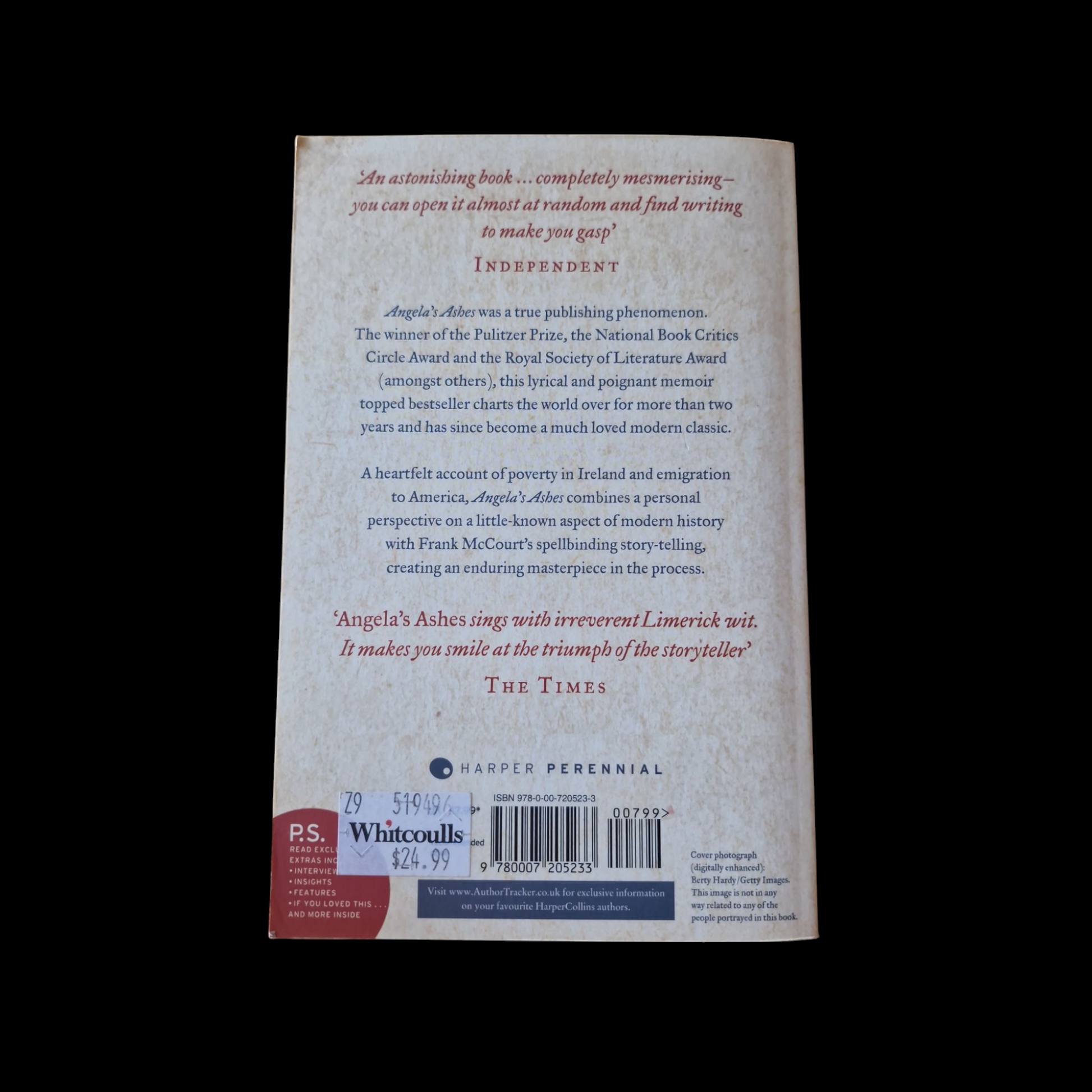 Frank McCourt- Angela's Ashes image 2