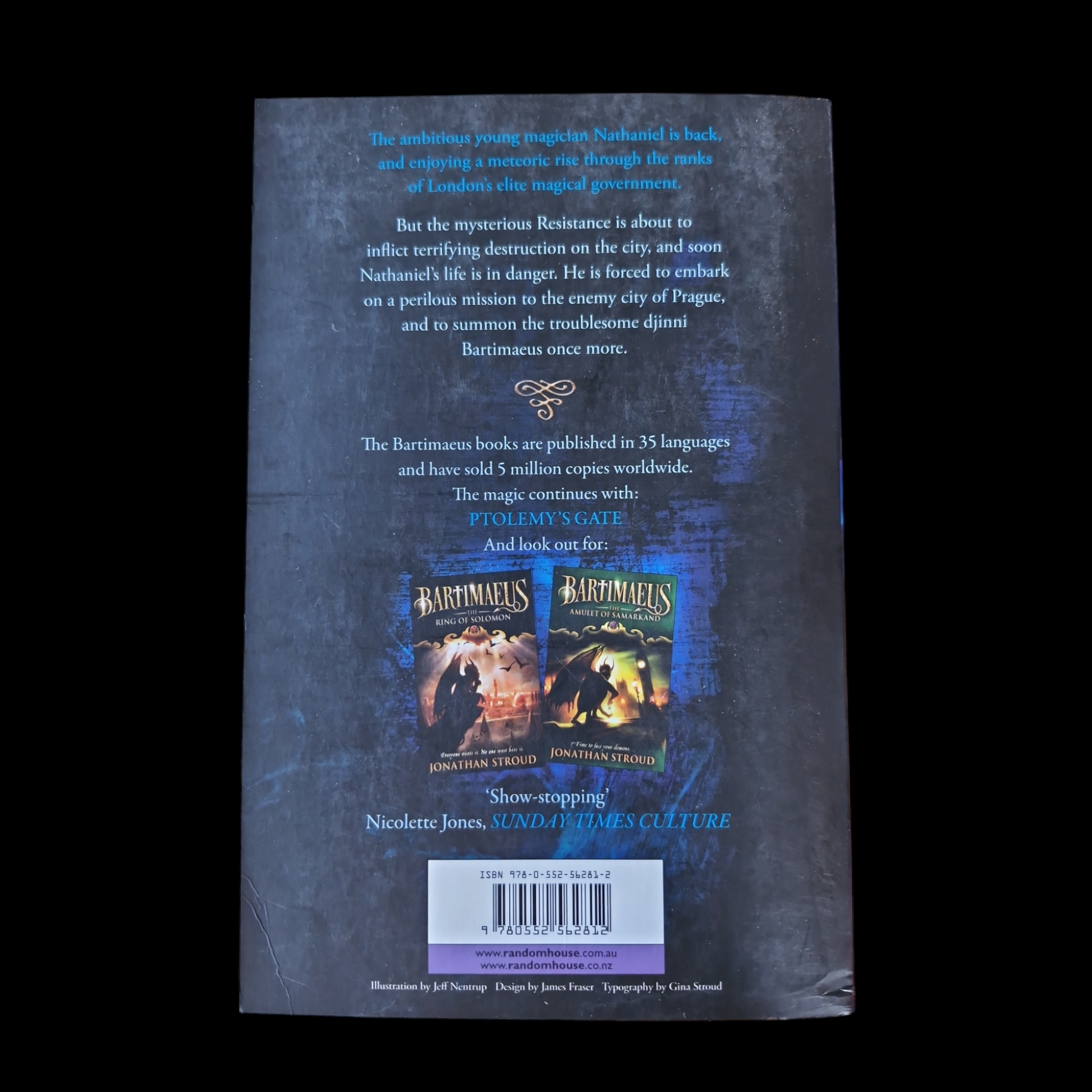 Jonathan Stroud- Bartimaeus- The Golem's Eye image 2