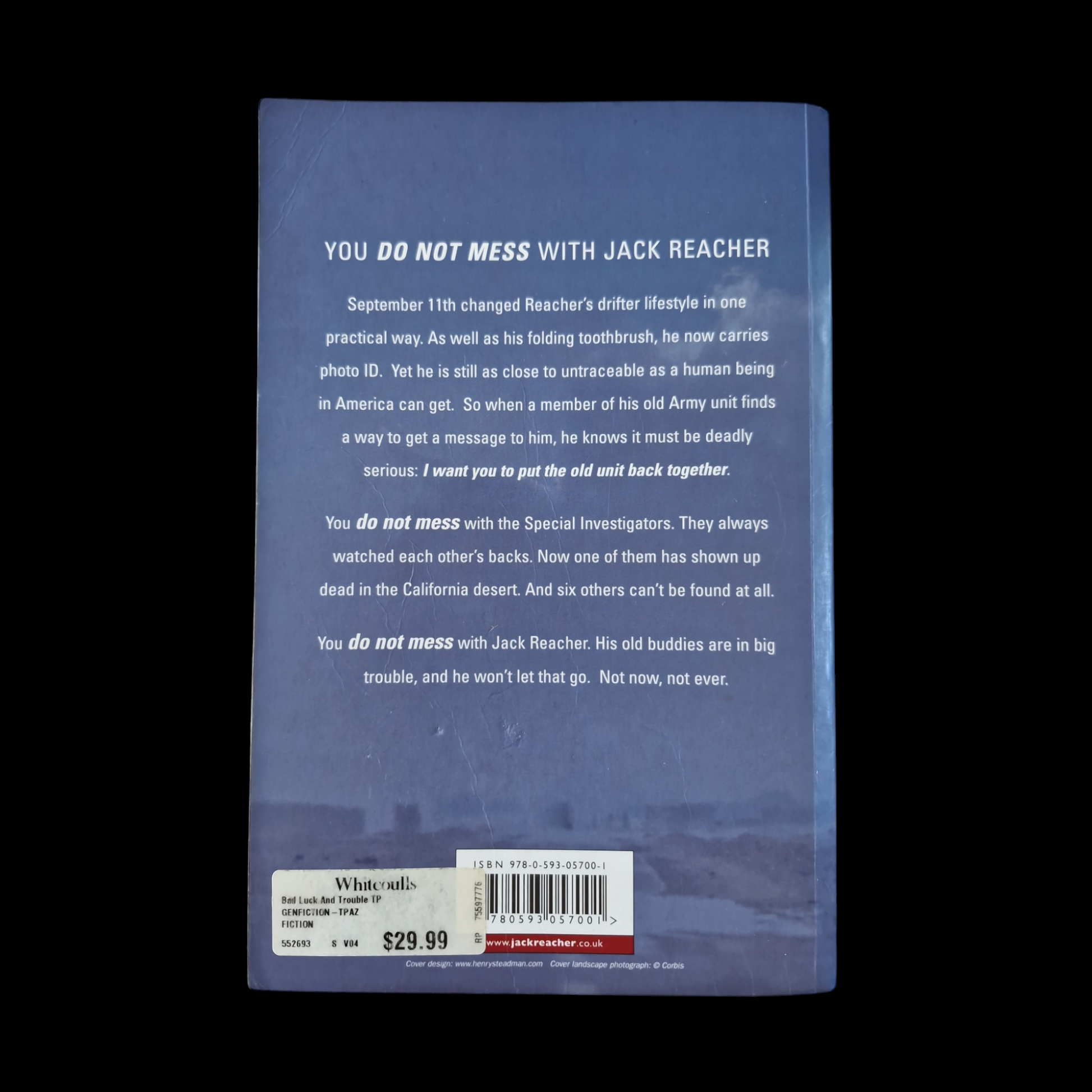 Lee Child- Bad Luck And Trouble image 2