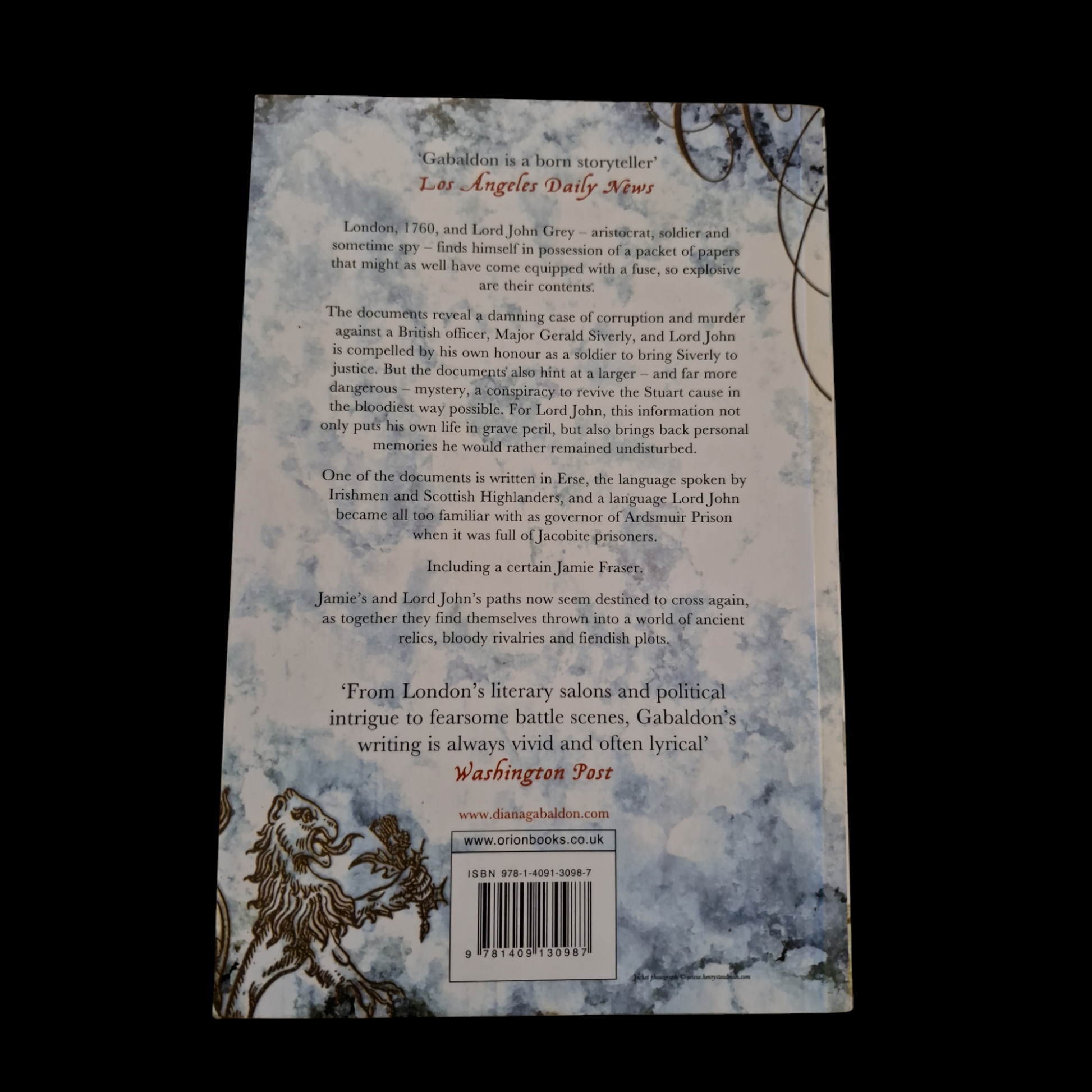 Diana Gabaldon- The Scottish Prisoner image 2