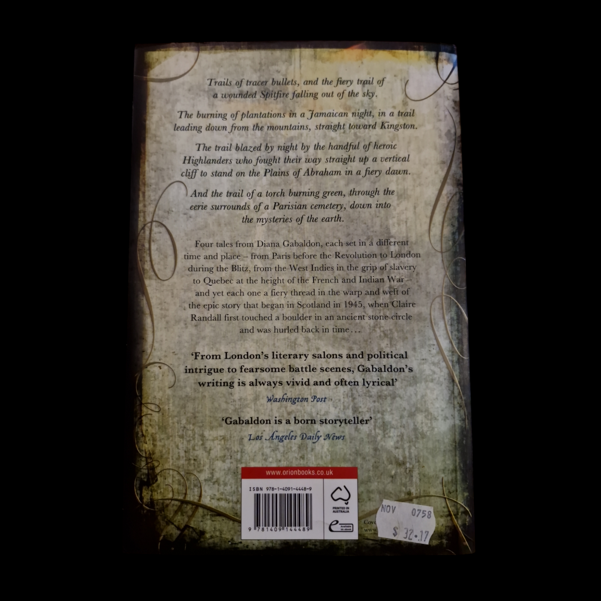 Diana Gabaldon- A Trail Of Fire image 2