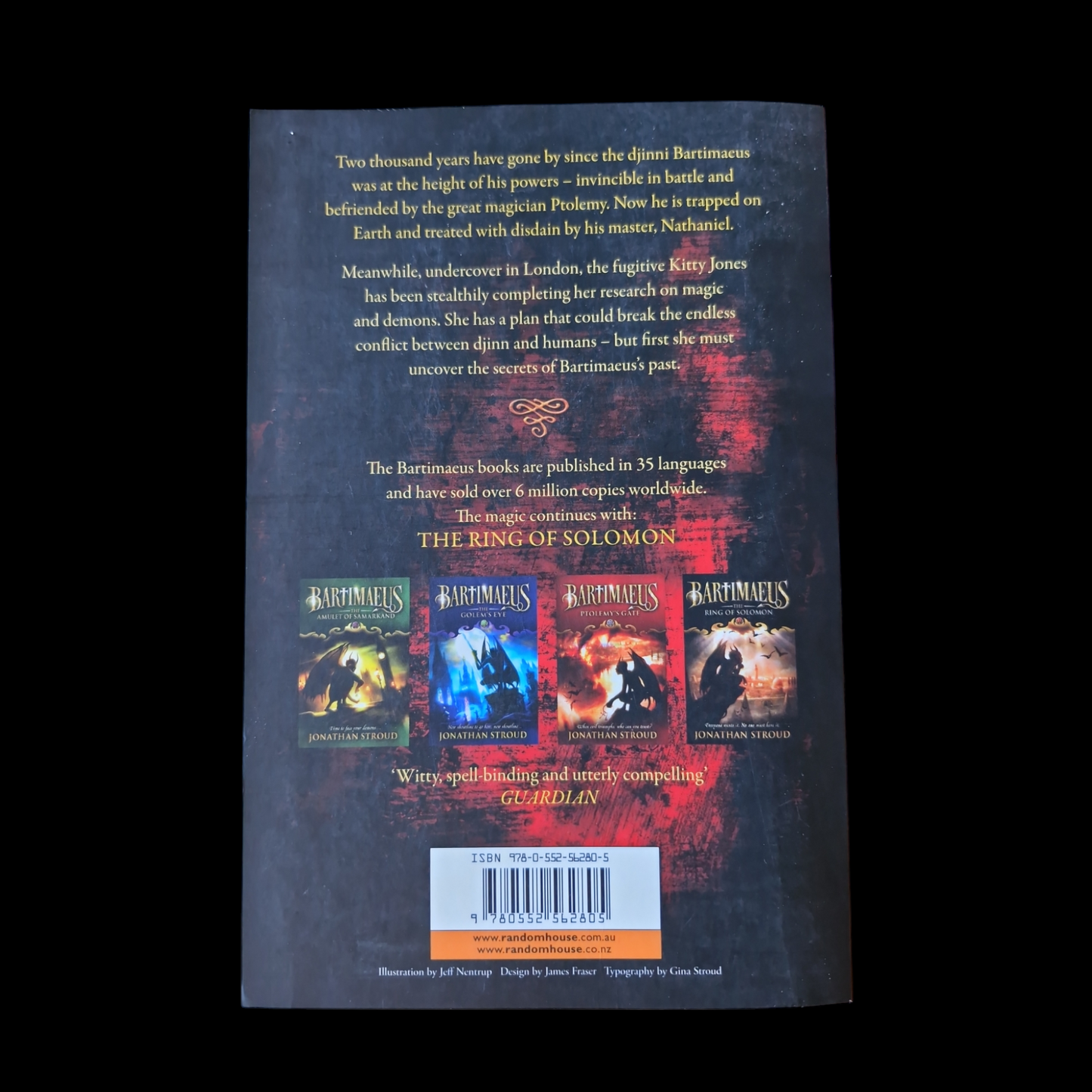 Jonathan Stroud- Bartimaeus- Ptolemy's Gate image 2
