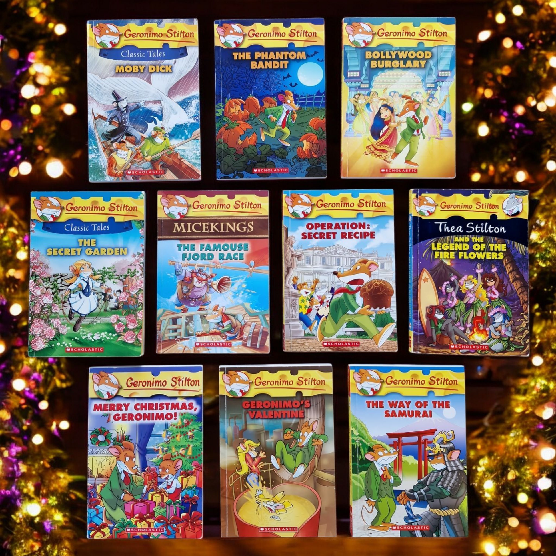 Geronimo Stilton- Bulk Mixed x10 Books image 0