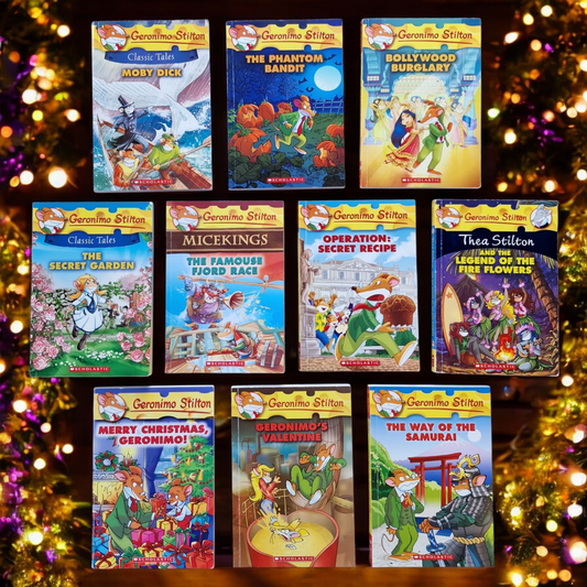 Geronimo Stilton- Bulk Mixed x10 Books image 0