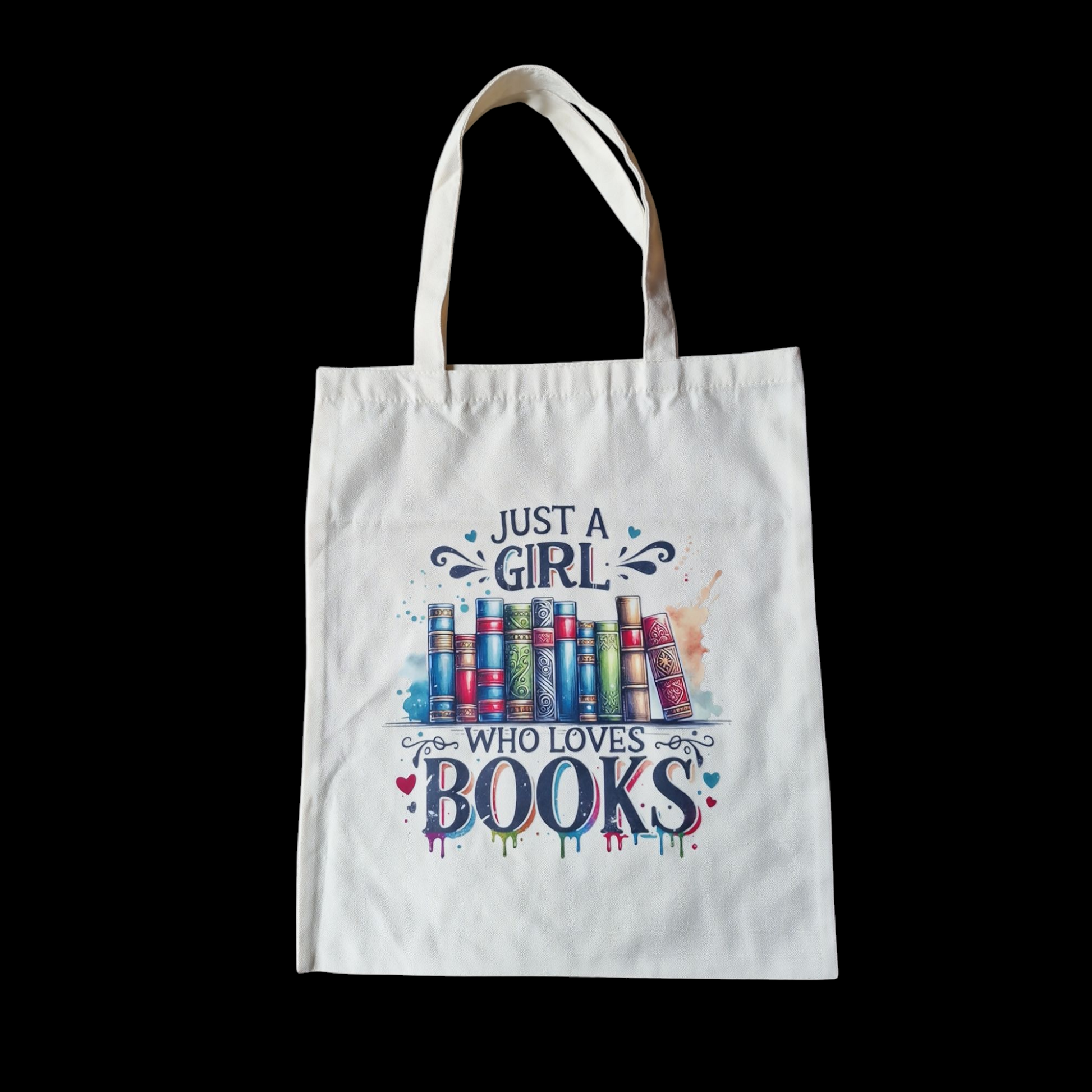 Just A Girl Who Loves Books Bag image 1
