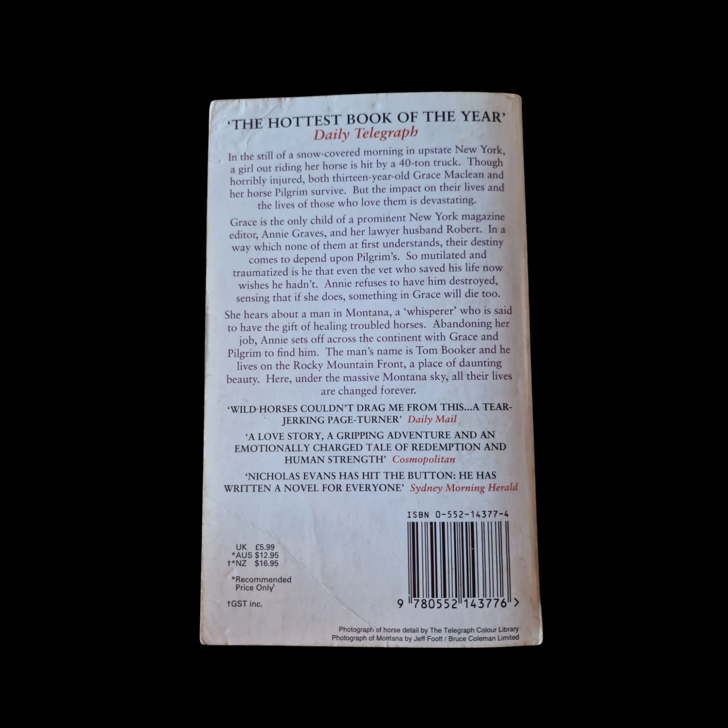 Nicholas Evans- The Horse Whisperer image 2