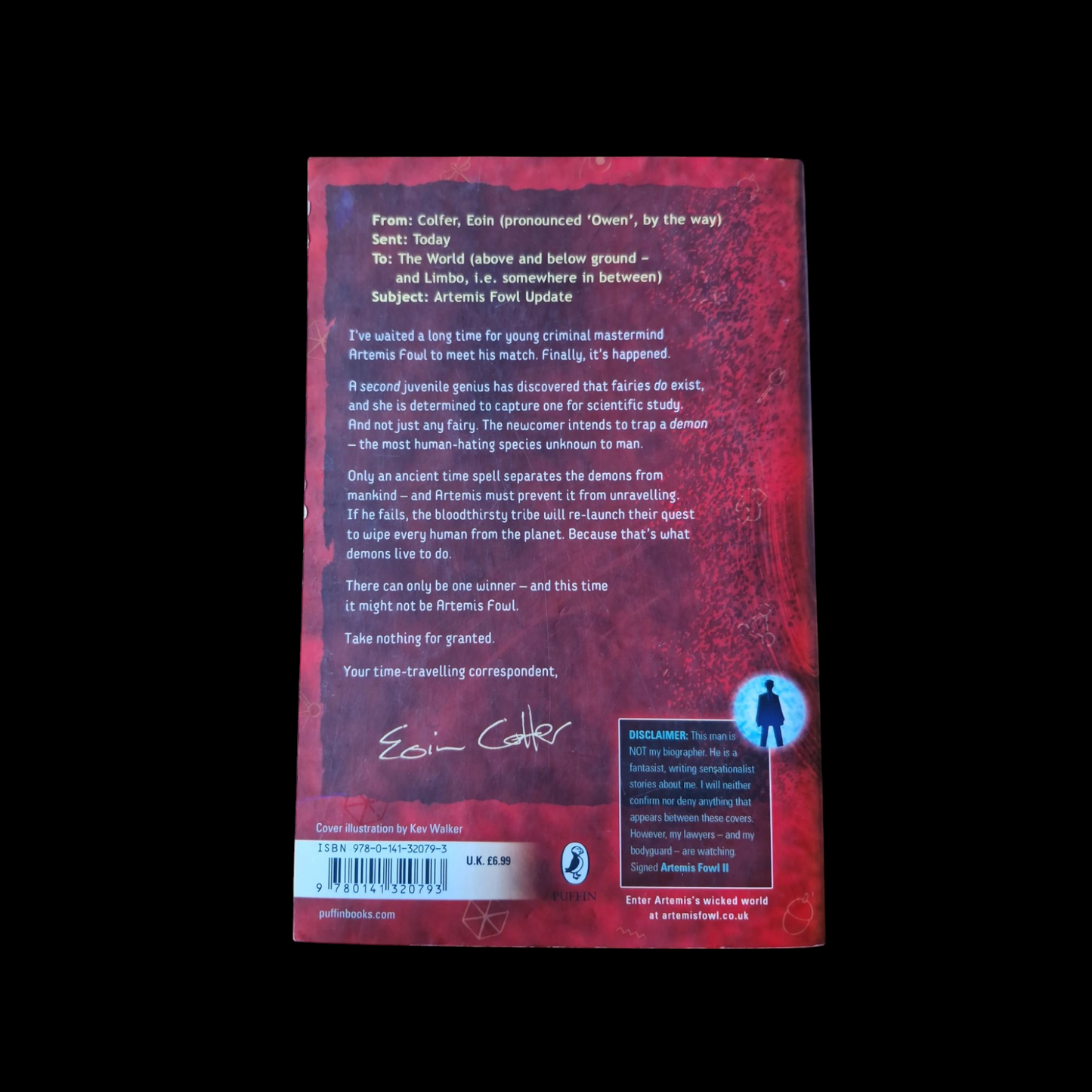 Eoin Colfer- Artemis Fowl And The Lost Colony image 2