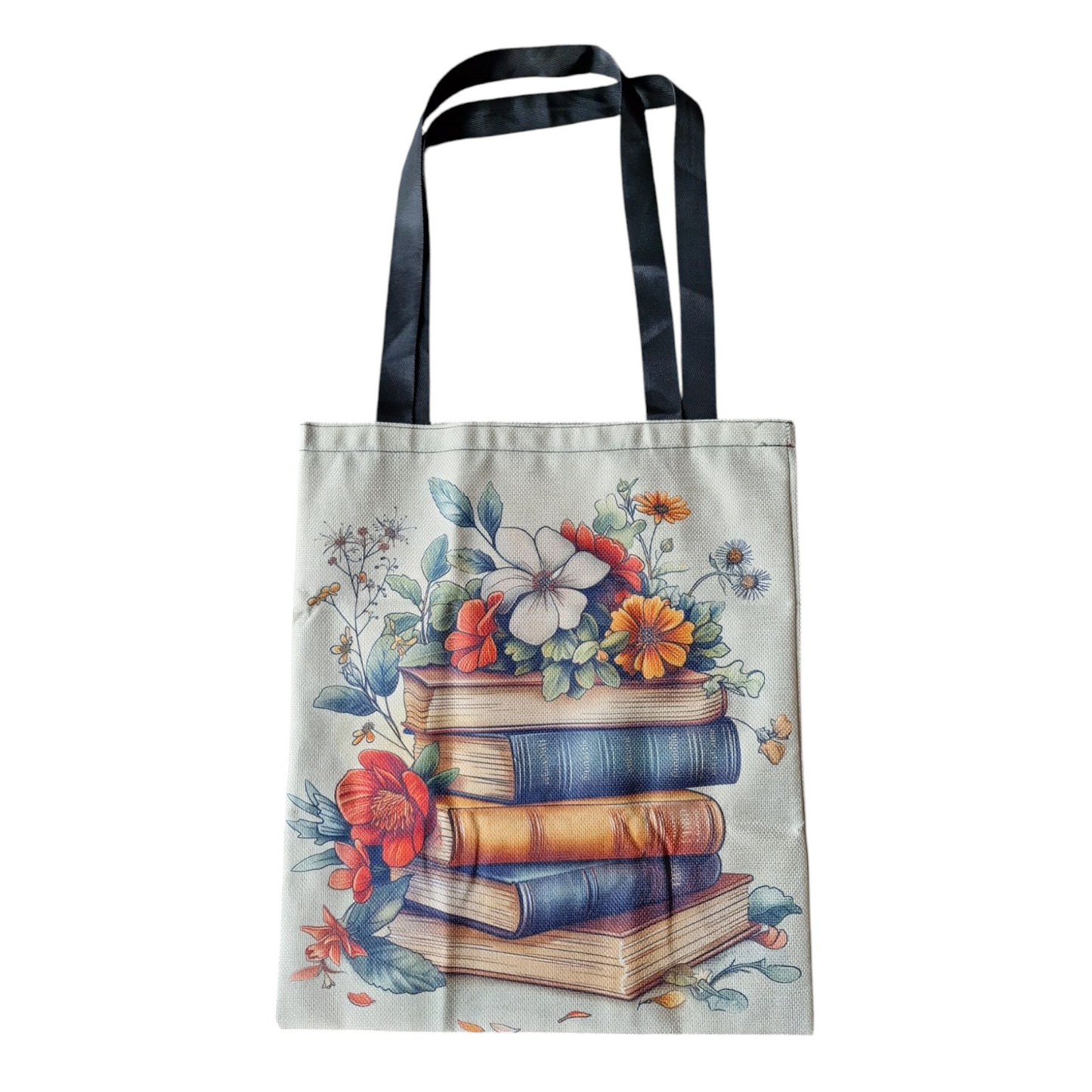 Flower Book Stack Bag image 1