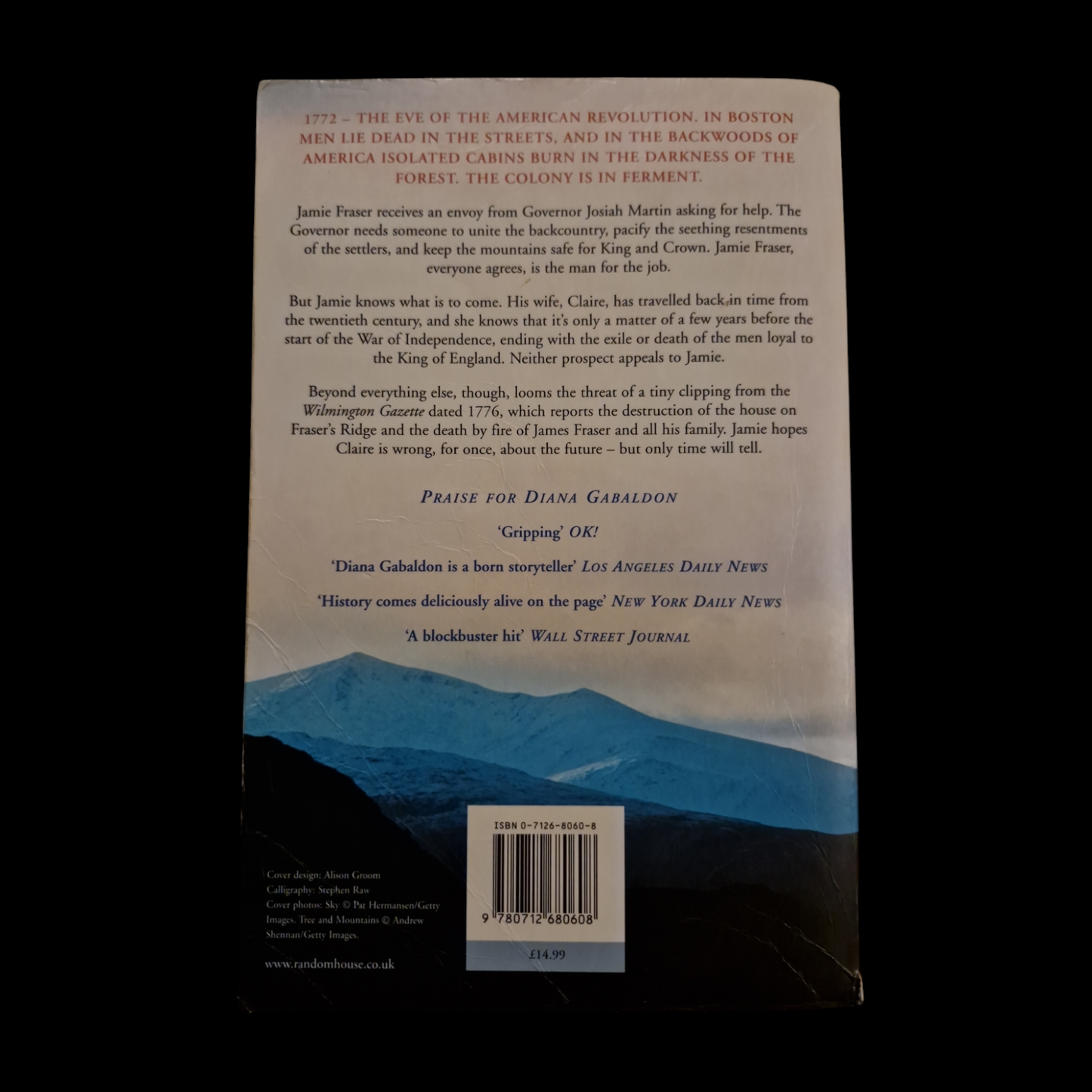 Diana Gabaldon- A Breath Of Snow And Ashes image 2