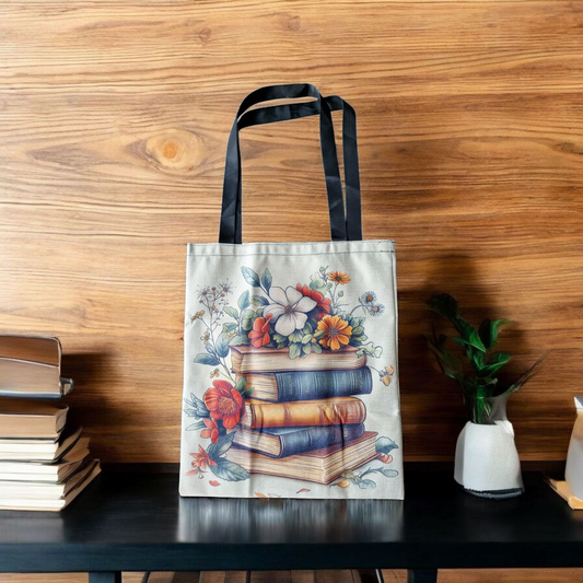 Flower Book Stack Bag image 0