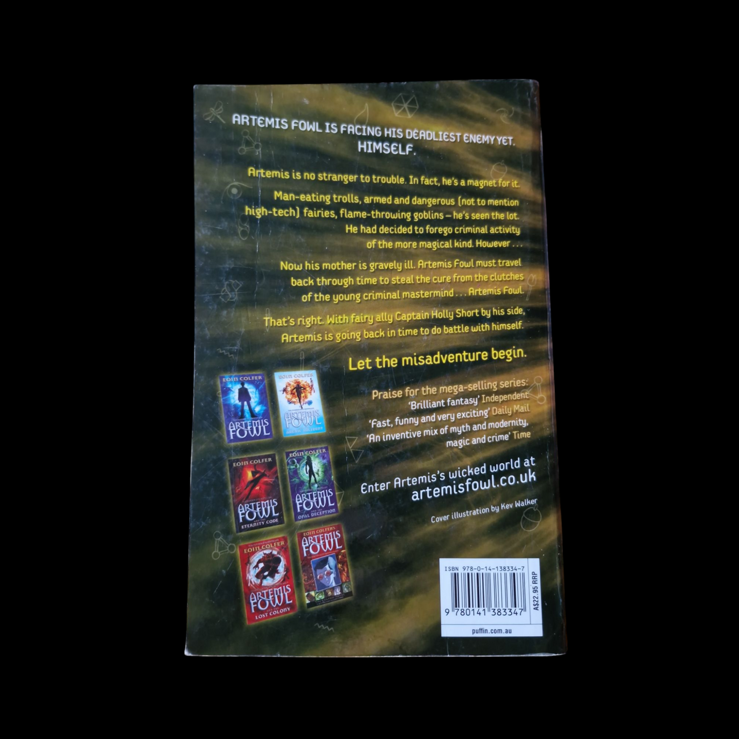 Eoin Colfer- Artemis Fowl And The Time Paradox  image 2