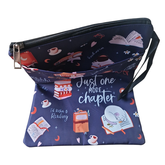 Just One More Chapter Book Bag