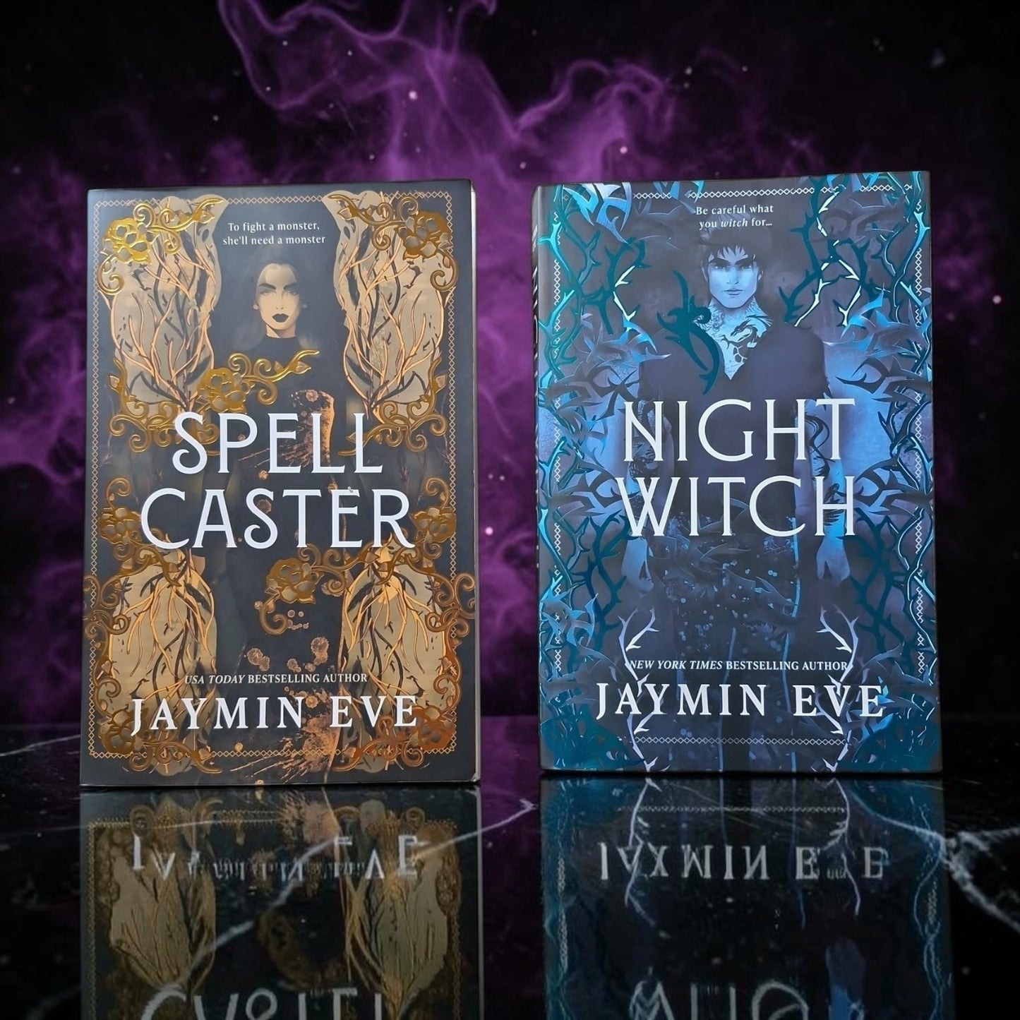 Jaymin Eve- Spellcaster & Night Witch Book 1 & 2