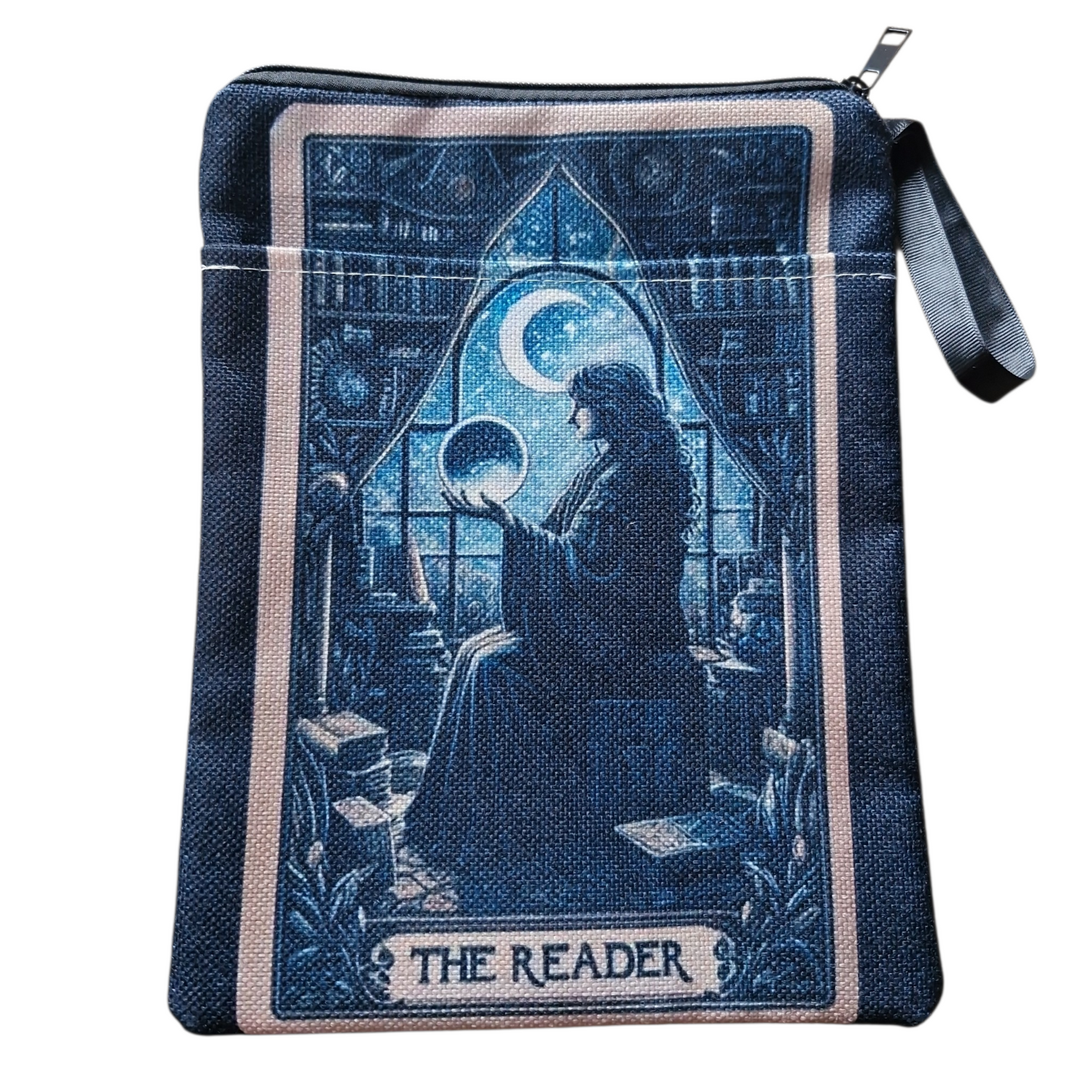 The Reader Moon Book Bag