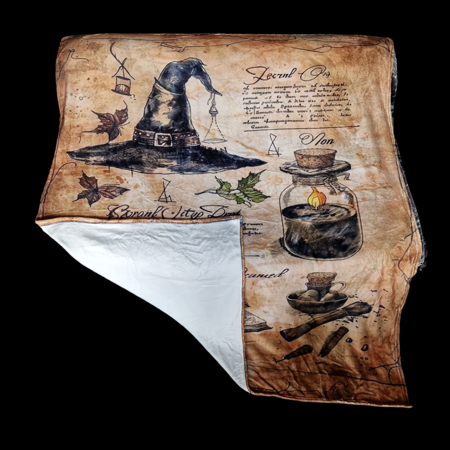 Magical Potion Book Blanket