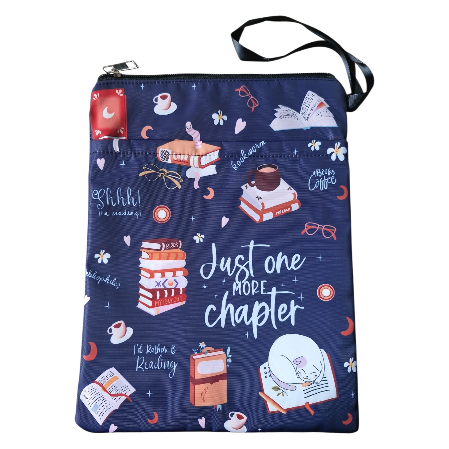 Just One More Chapter Book Bag