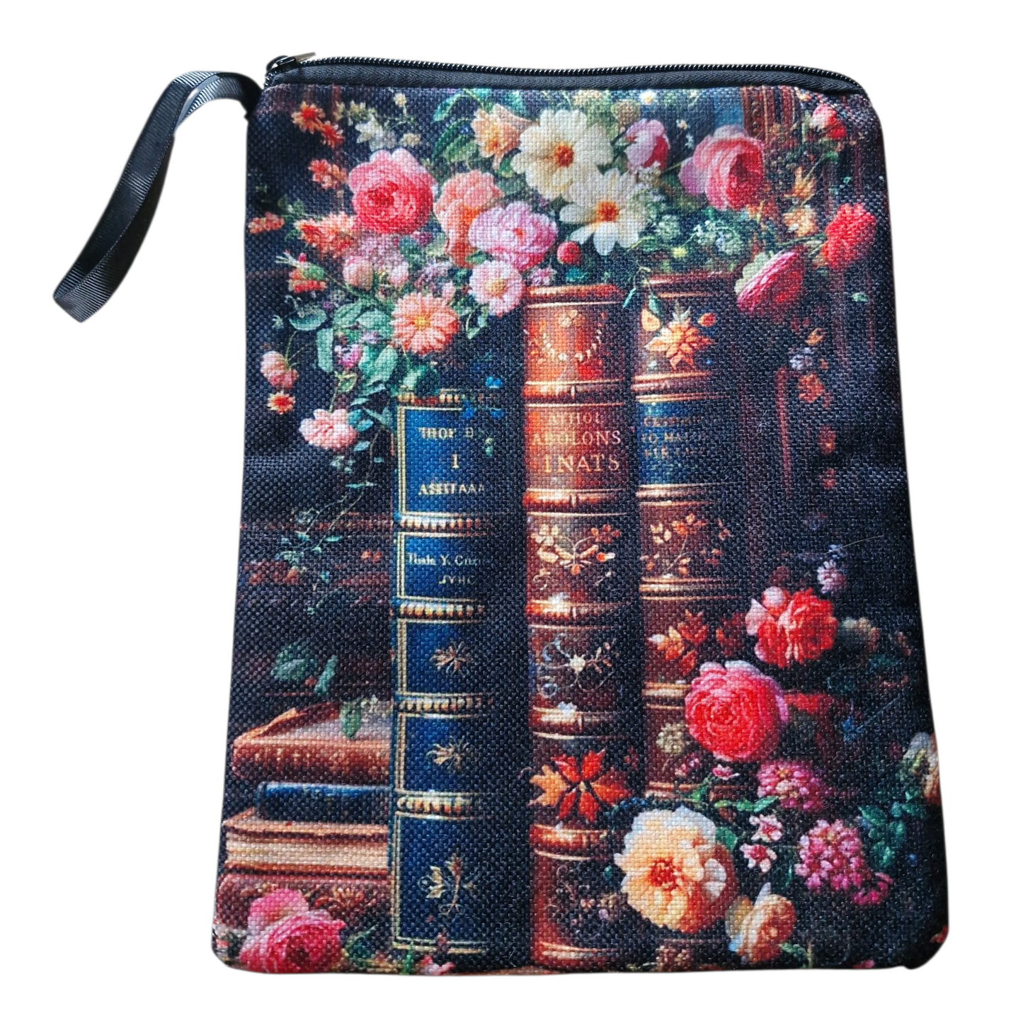 Vintage Floral Book Bag