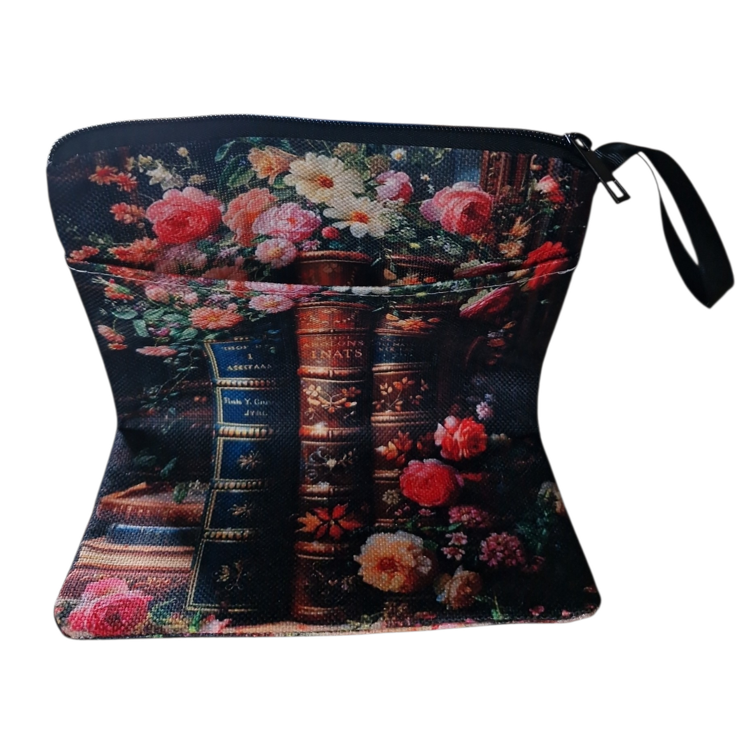 Vintage Floral Book Bag