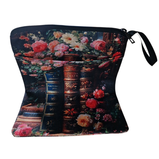 Vintage Floral Book Bag