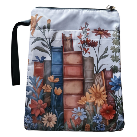 White Book Garden Book Bag