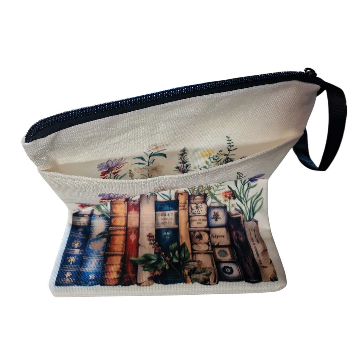 Flower Book Shelf Book Bag